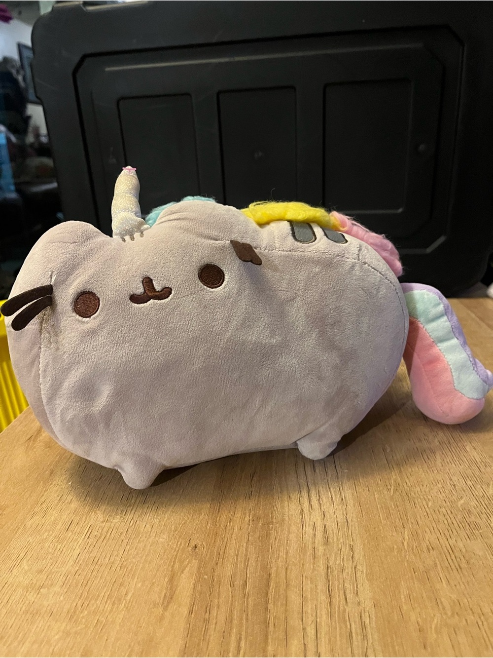 Pusheen The Cat Plush 13” Rainbow Unicorn Gund NWOT